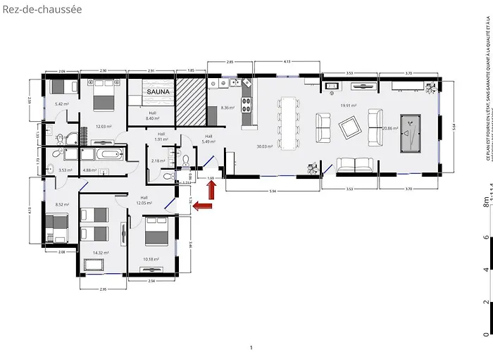 Hébergement de vacances Cosy With Sauna Near River La-Roche-en-Ardenne